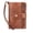 Brown, variant on Women’s RFID Blocking Leather Wallet - Vintage Tri-Fold Short Purse, Large Capacity Coin Card Holder, Stylish Ladies Accessory, Durable Travel Wallet, Practical Gift for Her, 6*4*1in, Green
