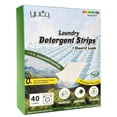 thumbnail image 1 of Lightweight Laundry Sheets (40 Pcs) - Concentrated Laundry Tablets with Advanced Surfactants & Enzymes, Plant-Based Stain-Free Cleaning for HE Washers, Lavender Scent, Plastic-Free Packaging, 1 of 6