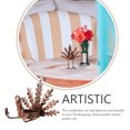 thumbnail image 4 of 6pcs Candleholder Adorns Desktop Decors Iron Craft Candle Stands Candle Racks, 4 of 9