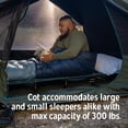 thumbnail image 4 of Kelty Lowdown Camping Cot, Tent and Car Camping Bed, Aluminum Frame, Lightweight Carry Size, Fern Green, 4 of 14