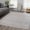 Gray, Navy, Ivory / Tigris, variant on Hauteloom Tigris Moroccan Trellis Neutral Geometric Farmhouse Living Room Large Area Rug - Distressed Rustic Pattern - Southwestern Native Look - Ivory, Beige, Cream, Gray - 9' x 12'