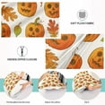 thumbnail image 5 of GZHJMY Halloween Pumpkin & Maple Pillowcase Plush Pillowcase for Hair and Skin, Soft Standard Size Pillow Cases Zippered Queen Pillow Case Set of 1-20x40in Home Decor, 5 of 7