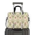 thumbnail image 2 of FORMRS 16" Laptop Sleeve Bag Carrying Case with Handle Travel Shoulder Briefcase, Pastel Green Geometric, 2 of 8