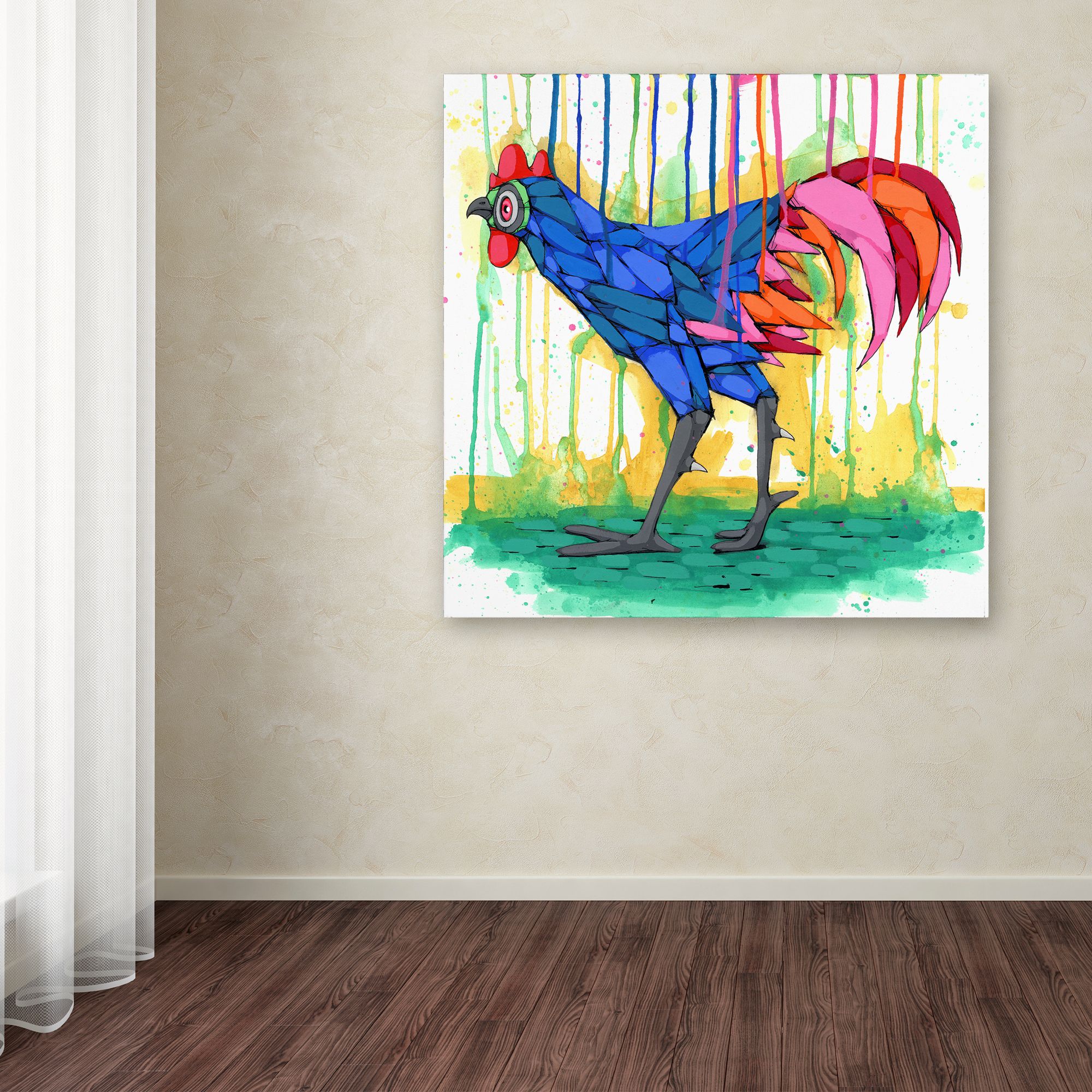 Trademark Fine Art 'Early Riser' Canvas Art by Ric Stultz