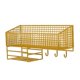 thumbnail image 4 of Cesta de pared colgante de alambre de metal resistente, organizador de cocina, cesta de almacenamiento rectangular S dorada con gancho, 4 of 8