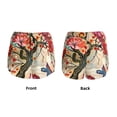 thumbnail image 3 of Balery Butterflies And Flowers Painting Pantalones cortos deportivos para mujer con forro y dos bolsillos, elásticos, para entrenamiento, gimnasio, yoga-Medium, 3 of 7