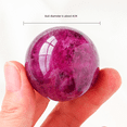 thumbnail image 1 of Bola de cristal blanco de 4 cm, bola de cristal amarillo, piedra original pulida, matriz de siete estrellas, adornos de bola de Feng Shui para el hogar y la oficina, 1 of 4
