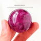 thumbnail image 1 of Bola de cristal blanco de 4 cm, bola de cristal amarillo, piedra original pulida, matriz de siete estrellas, adornos de bola de Feng Shui para el hogar y la oficina, 1 of 4