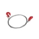 thumbnail image 2 of Cuerda de Hebilla de Remolque de Cadena de Acero para Camiones Baoblaze Gancho de remolque RC, 2 of 4