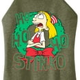 thumbnail image 3 of Hey Arnold! - Ho Ho Ho Stinko - Juniors High Neck Tank Top, 3 of 5
