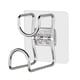 thumbnail image 2 of Hasta un 60 % de descuento en ganchos de acero inoxidable para lavabos de baño, soportes para tapas de ollas de cocina, ganchos adhesivos de acero inoxidable y estantes de pared. Ofertas de hoy:, 2 of 5