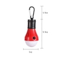 thumbnail image 2 of Luz de camping [paquete de 4] Doukey, linterna portátil para acampar, linterna LED para tienda de campaña, luz de emergencia, elementos esenciales para acampar, accesorios para tienda de campaña,, 2 of 7