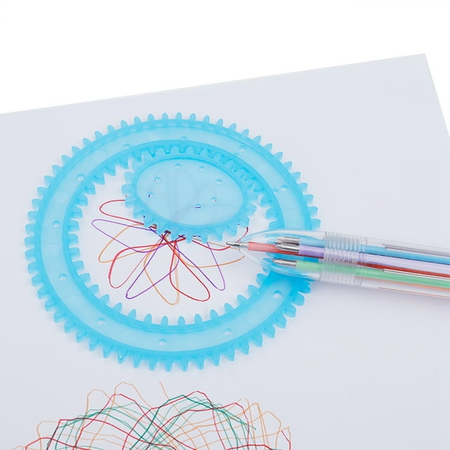 Jouets pour Enfants Règle en Spirale, Règle de Dessin Solide et Durable Planche de Designer Légère, pour Étudiants Enfants