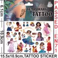 thumbnail image 3 of 8 pegatinas de tatuajes de la película Disney Encanto, figuras impermeables, lindas, Mirabel, divertidas, regalo de cumpleaños de Navidad para niños, juguete de recompensa para niñas, 3 of 5