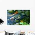 thumbnail image 1 of Koi Pond Wall Mural by Wallmonkeys Peel and Stick Graphic (24 in W x 16 in H) WM24669, 1 of 4