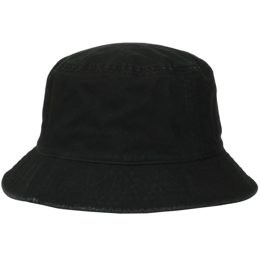 Outdoor Cap OC200 Classic Cotton Bucket Hat-Black