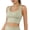 Green, variant on Sports Bra for Women BWASD U Back Wirefree Padding Crop Top Full Coverage Support Breathable Lift Seamless Stretch Yoga Gym Workout Everyday Bra Green S-XXL