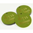 thumbnail image 3 of Inkdotpot Gold Foil Paper Hang Tags Cheers To Retirement Favor Tags 100 Pieces, 3 of 6