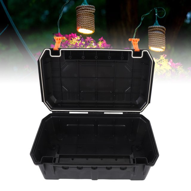 Boîte de Jonction Électrique Extérieure Étanche, Boîte de Couverture de Connexion de Rallonge Étanche, Boîte de Jonction de Câble Protège Multiprise Prise de Courant Décoration Lumineuse de Vacances