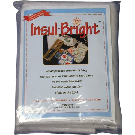 Warm Company Batting Insul-Bright Needlepunched Insulated Lining -45" x 1 yard