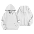 thumbnail image 5 of MUXiin Sweatshirts For Girls Size 6,Girls Sweatshirt Fall Halloween Lantern Long Sleeve Pullover Spooky Season Sweatshirt Fall Clothes,13-14 Years,White, 5 of 5