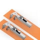 thumbnail image 4 of 2 abrazaderas de fijación ajustables para cajón, abrazadera de instalación frontal para cajón. con 2 piezas de clip grandes, 4 of 7