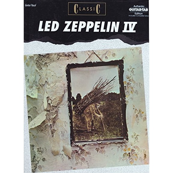 Pre-Owned Classic Led Zeppelin -- IV: Authentic Guitar Tab (Paperback) 0897242688 9780897242684