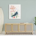 thumbnail image 2 of Stupell Industries Stay Narly My Friend Narwhal Graphic Art Gallery Wrapped Canvas Print Wall Art, Design by Nina Blue, 2 of 4