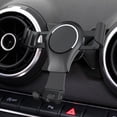 thumbnail image 4 of Soporte para teléfono de coche, soporte de montaje de aleación de aluminio de 4,0-6,0 pulgadas, apto para Audi A3 S3 2014-2019, 4 of 9