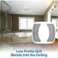 Air King 90 CFM Ceiling Mounted Snapin Installation Bathroom, BFQ90