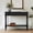Black, variant on CBJCBJ Narrow Console Table with Charging Station, 2-Tier Simple Entryway Table for Living Room Hallway,Blue