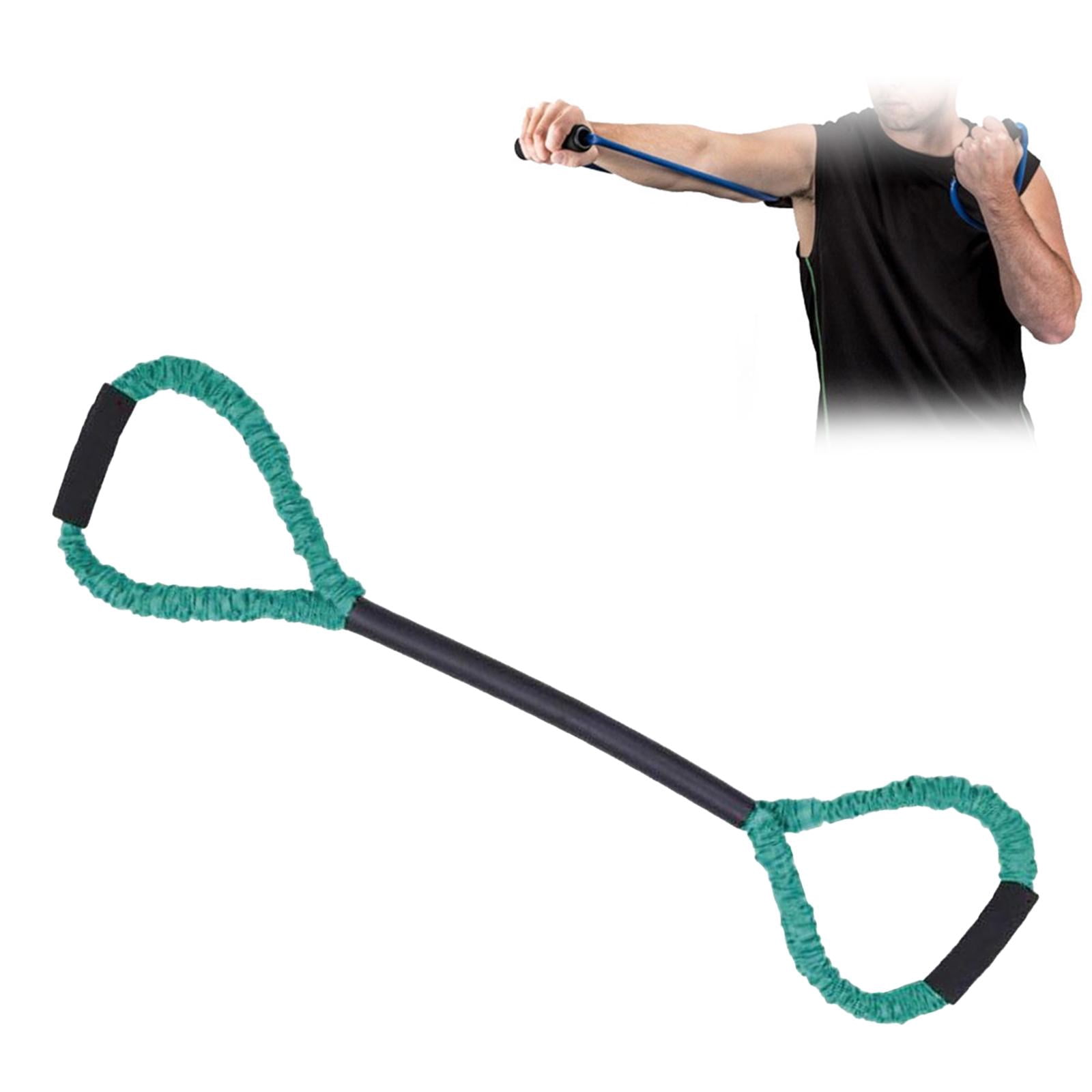 Boxing Resistance Bands Elastic Bands Exercise Bands Pulling Rope for Basketball Green 30lb