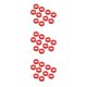 thumbnail image 3 of Soidarity 10x Barber Hairdressing Shears Scissors Finger Ring Grips  Inserts Type1 NO1, 3 of 6