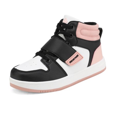 

Kids Boys Girls Fashion Sneakers High Top Basketball Walking Athletic Shoes