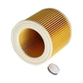 thumbnail image 1 of Pack de 2 filtros de cartucho para aspiradoras Krcher Sincero Electrónica, 1 of 5