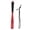 Red, variant on LAZIOEGR 25mm Aluminum Fishing Bat Tool with Foam Handle – Red & Green, Strong Metal Head, Non‑Slip EVA Grip, Hanging Belt for Stability