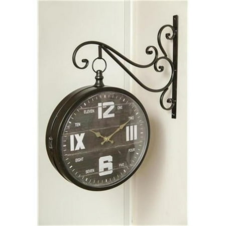 Manual Bracket Wall Clock