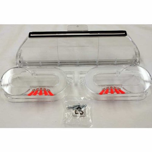 Bissell 2037649 Carpet Cleaner Base Nozzle and End Cap Assembly