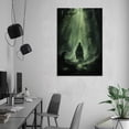 thumbnail image 6 of Halloween Dark Forest Ghost Wall Art Poster Scroll Canvas Painting Picture Living Room Decor Home 24x36inch(60x90cm), 6 of 6