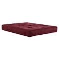 thumbnail image 5 of DHP 8 Inch Independently Encased Coil Futon Mattress, Red Microfiber, 5 of 16