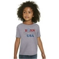 thumbnail image 4 of Popeye Born in the USA Proud American Crewneck T Shirts Boy Girl Teen Brisco Brands XS, 4 of 6