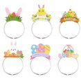 thumbnail image 3 of 6x Diadema con Tema de Pascua Accesorio para Disfraz Vestirse para Actuaciones Festivas, 3 of 9
