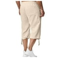 thumbnail image 3 of kamemir Men Shorts Men's Classic Relaxed Fit Cargo Short(Khaki,L), 3 of 5