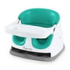 Ingenuity Baby Base 2-in-1 Booster Feeding High Chair and Floor Seat with Self-Storing Tray - Ultramarine Green