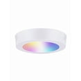 thumbnail image 1 of Estevez Luminaria LED para Sobreponer DRUM SMART 6” 12W RGBW WiFi Blanco – Control por Voz, 1 of 6