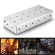 thumbnail image 1 of Mejore los sabores de la carne a la parrilla con astillas de madera, compatible con parrillas de carbón y gas Caja ahumadora grande de acero inoxidable para barbacoa, 1 of 8