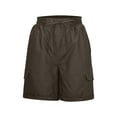 thumbnail image 5 of Women's Hiking Cargo Shorts Quick Dry Lightweight Summer Shorts for Women Drawstring Travel Outdoor Shorts, 5 of 9