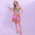 thumbnail image 4 of Guirnalda de hierba Hugo 8/set verano Luau traje 60cm, 4 of 10