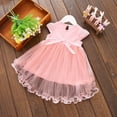 thumbnail image 6 of Summer Baby Girl Princess Dresses Floral Print Lace Mesh Sleeveless Cotton Skirts With Waist Flower Decor Infant Newborn Toddler Kids Girls, 6 of 13