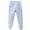 Blue, variant on Lopecy-Sta Children's Winter Pants Fleece Lined Solid Color Elastic Waist Casual Cotton Sports Pants for Kids